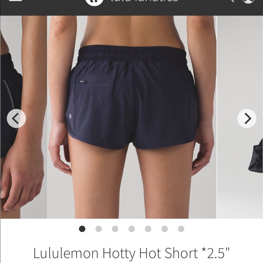 ISO LULULEMON HOTTY HOTS NAVY